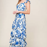 CAPTIVATING PERSONALITY WOVEN MAXI DRESS