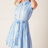 STARLIT SKIES WOVEN MINI DRESS