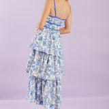A GREAT ESCAPE WOVEN MIDI DRESS