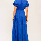 SUMMER GLOW WOVEN MAXI DRESS