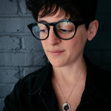 Comet Necklace with Authentic Meteorite