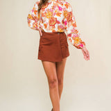 THE WAY OUT TWILL SKORT