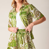 DISTANT ECHOES GREEN SHORTS