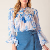 DISTANT ECHOES DENIM SKORT