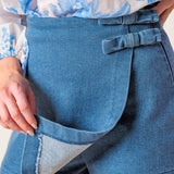 DISTANT ECHOES DENIM SKORT