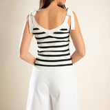 TIME FOR TEA SWEATER KNIT TANK TOP