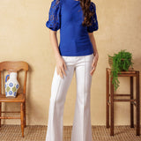GETTING INTO THE GROOVE KNIT TOP