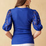 GETTING INTO THE GROOVE KNIT TOP