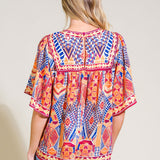 SPARKLY ENERGY WOVEN TOP