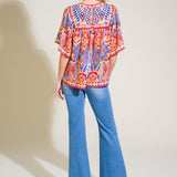 SPARKLY ENERGY WOVEN TOP
