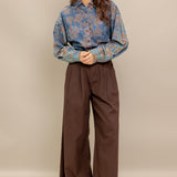 STICK TO THE PLAN DENIM TOP