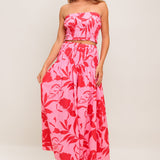 ANYTHING I WANT WOVEN TOP AND SKIRT SET