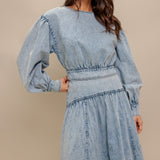 AMERICAN BLEND DENIM TOP