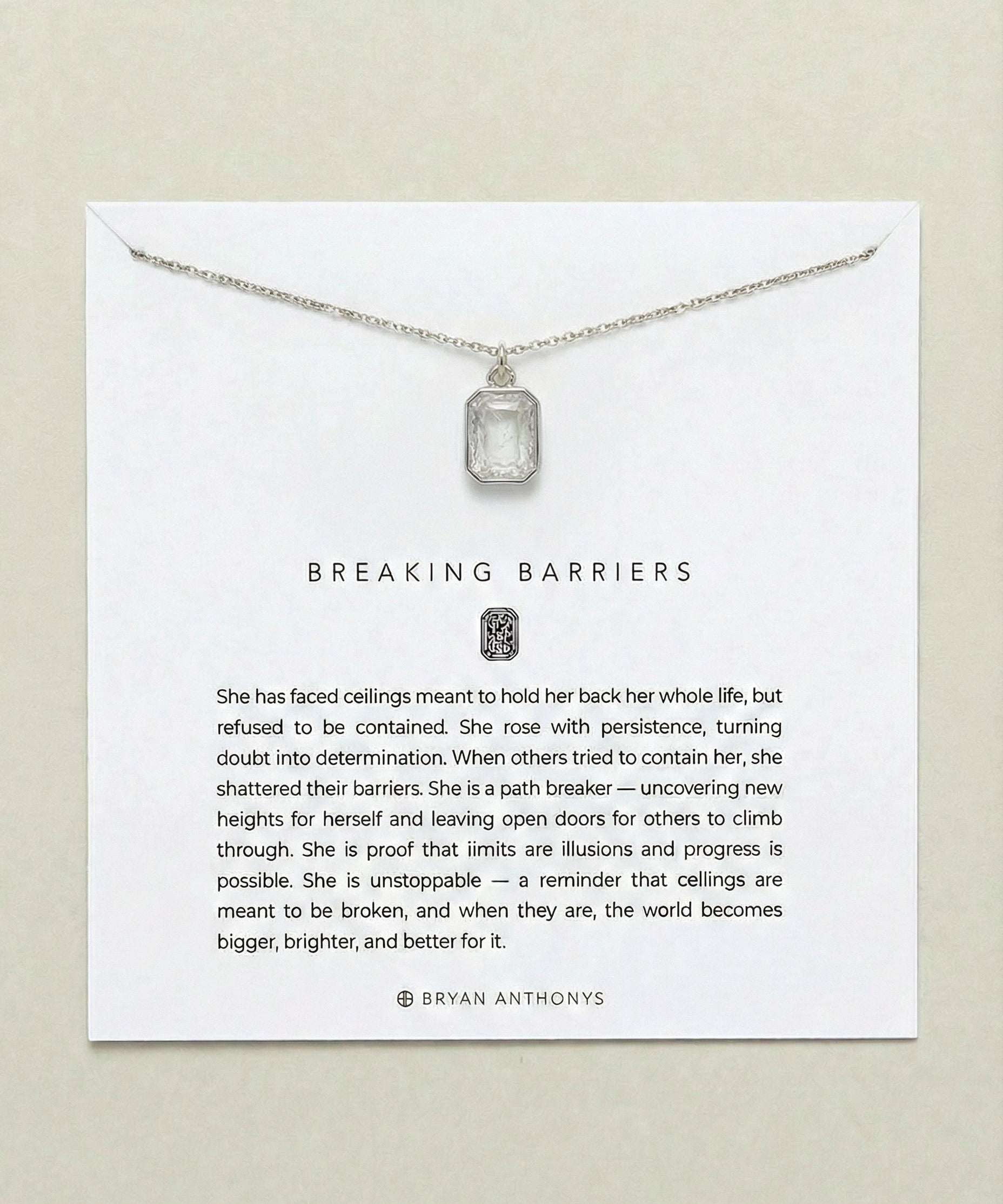Breaking Barriers Necklace