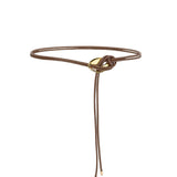 Recycled Leather Belt Versatile Styling Waist Accessory AURELIA