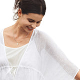 Linen V-Neck Cover-Up and Slip Dress Set CASS