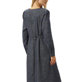 Linen Denim Texture Jacket Dress HANNAH
