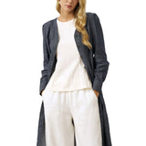Linen Denim Texture Jacket Dress HANNAH