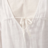 Linen V-Neck Cover-Up and Slip Dress Set CASS
