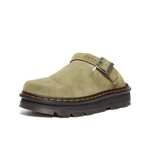 Women's Slide Mules - Suede Thick Sole Slippers Casual Women Clogs