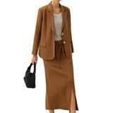 Lyocell Linen Tailored Blazer CASSIDY