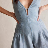 Dazed Denim Romper