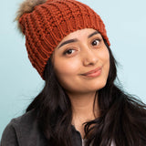 Cute Textured Pom Beanie