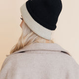 Essential Harmony Two-Tone Knit Beanie