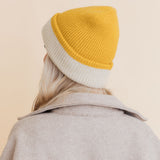 Essential Harmony Two-Tone Knit Beanie