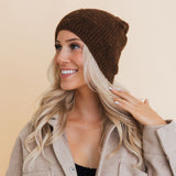 Rugged Edge Distressed Knit Beanie