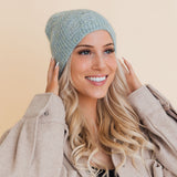 Rugged Edge Distressed Knit Beanie