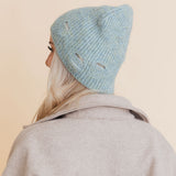 Rugged Edge Distressed Knit Beanie