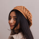 Darling Crochet Knitted Beret