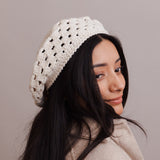 Darling Crochet Knitted Beret