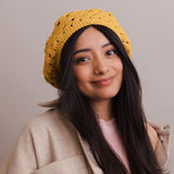 Darling Crochet Knitted Beret