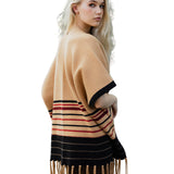 Western Luxe Fringed Ruana