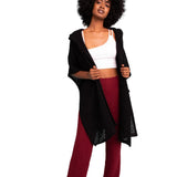 Cozy Soft Waffle Hooded Ruana