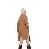 Cozy Soft Waffle Hooded Ruana
