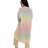 Lounge Around Longline Ombre Cardigan