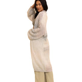 Lounge Around Longline Ombre Cardigan