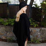 Cozy Haven Embroidered Tassel Wrap