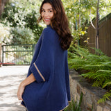 CozyCove Turtle Neck Poncho with Easy Sleeves