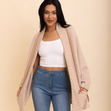 Over The Shoulder Knitted Shawl