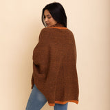 Over The Shoulder Knitted Shawl