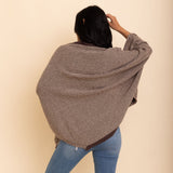 Over The Shoulder Knitted Shawl