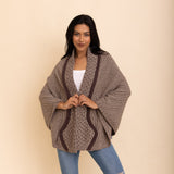 Over The Shoulder Knitted Shawl