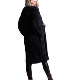 Ultra-Soft Luxe Mohair Knit Cardigan