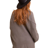Cuddly Bat Sleeve Knit Cardigan
