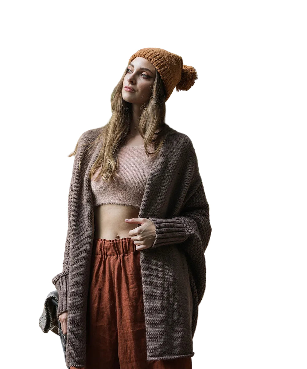 Bat Wing Bliss Knit Cardigan