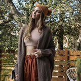 Cozy Chic Bat Wing Bliss Knit Cardigan